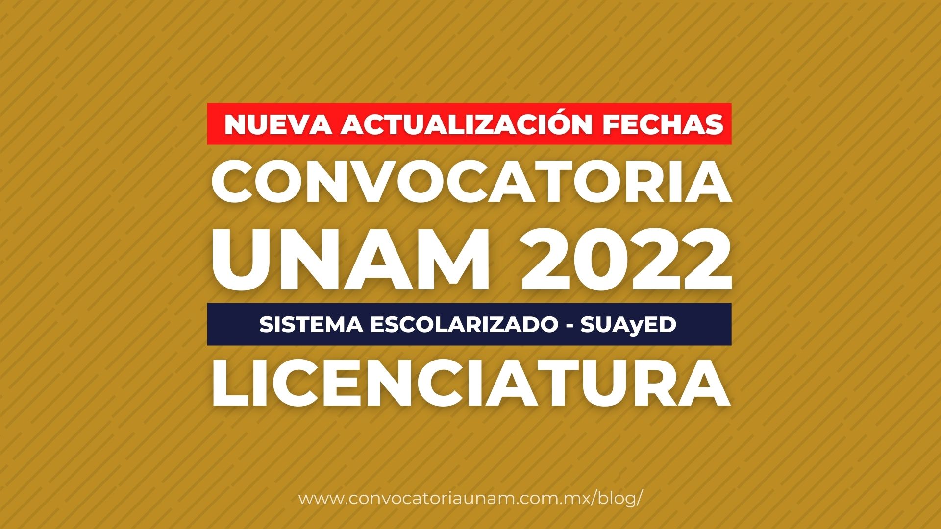 Convocatoria UNAM | Blog