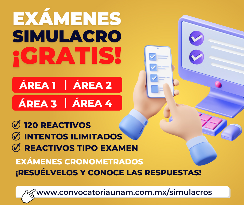 Exámenes Simulacro UNAM 2023