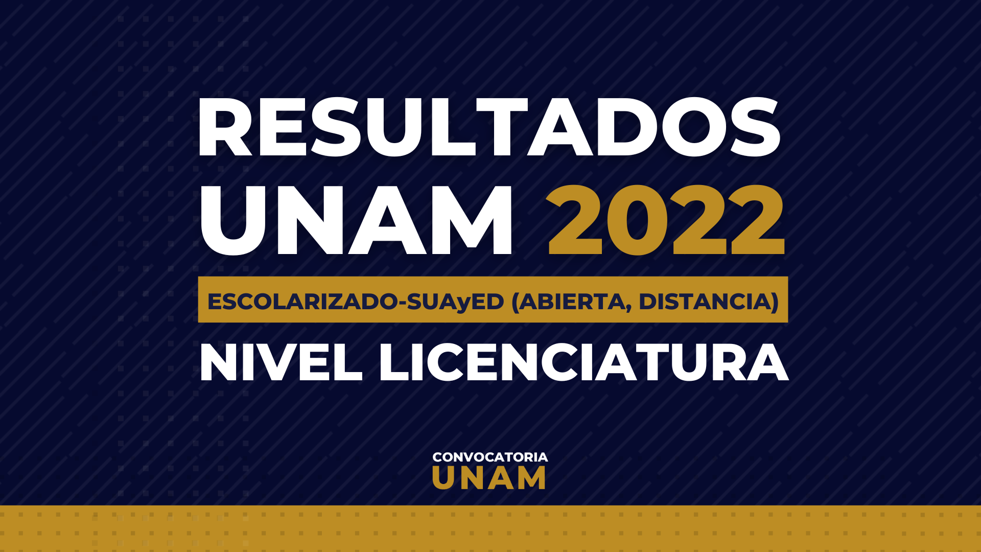 Convocatoria UNAM | Blog | Resultados UNAM 2022